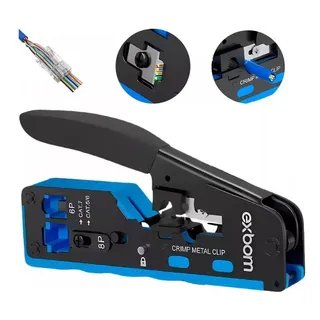 Alicate Ez De Crimpar Cat7/cat6/cat5e Multifunção