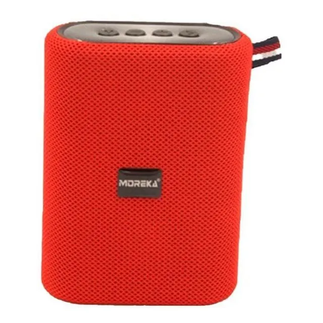 Bocina Moreka Gt-t35, Bluetooth, Tf Card, Radio Fm, Usb. Color Rojo