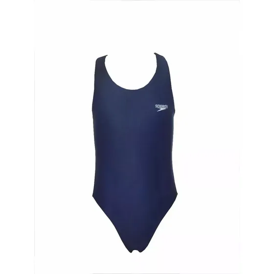 Traje De Baño Olímpico Speedo Niña Azul Marino