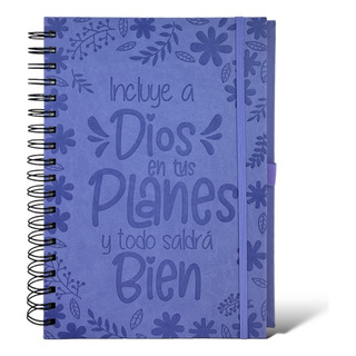 Libreta Con Versículos Y Diseños/lila Libreta Con Versículos Y Diseños/lila