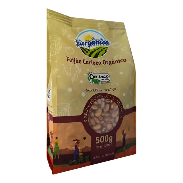 Feijão Carioca Orgânico 500g Biorgânica