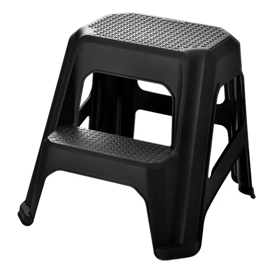Piso Con Escalon Pro Negro 48x45x42 Cms Rimax