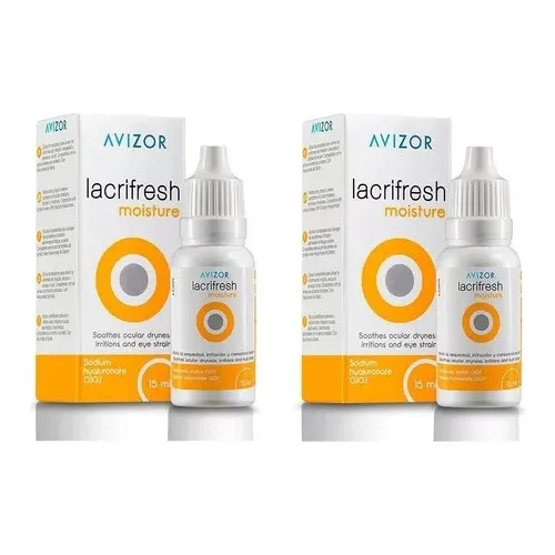 2 Piezas Avizor Lacrifresh Moisture Gotas Rehumectantes