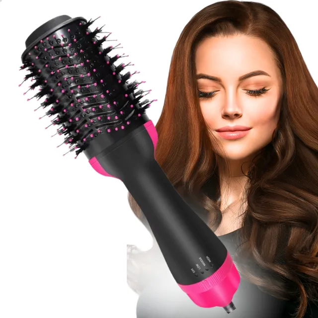 Escova Secadora Modeladora E Alisadora Cabo Rotativo 110v