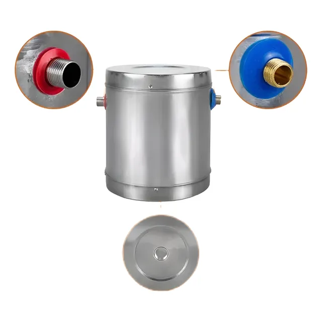 Tanque Auxiliar Calentador Solar 5l, Acero Inoxidable