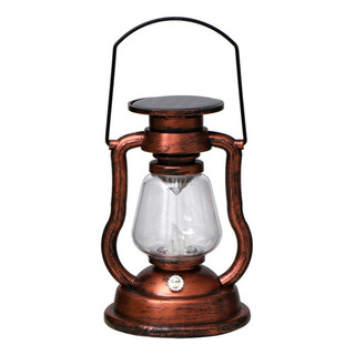 Lámpara De Aceite Colgante Con Luz Solar En Forma De Vela En Lámpara De Aceite Colgante Con Luz Solar En Forma De Vela En