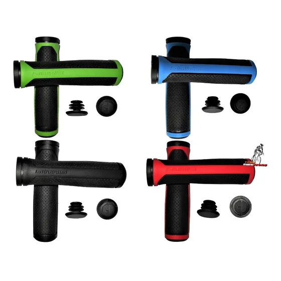 Puños Bicicleta Sars Pro Kraton Antideslizante Tapones Mtb