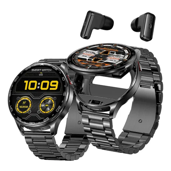 Reloj Smartwatch T97 Con Auriculares Inalámbricos 2 En 1