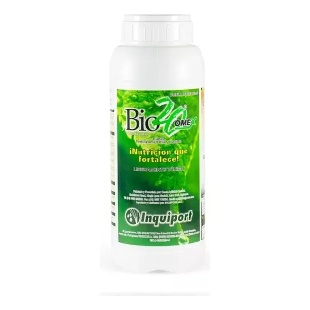 Bio 20 Omex Fertilizante Foliar X 1 Litro Uso Agricola