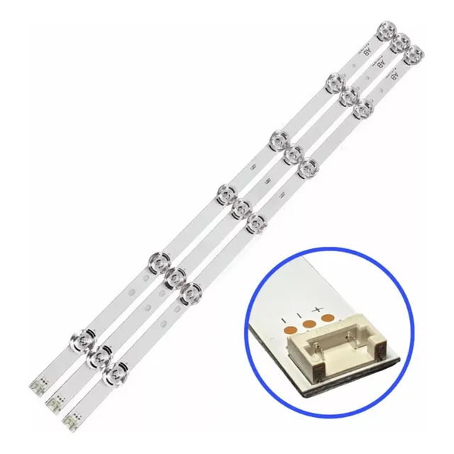 Kit Tiras Led Para LG 32 32lf550b 32lf620b 32lf585b 32lf595b