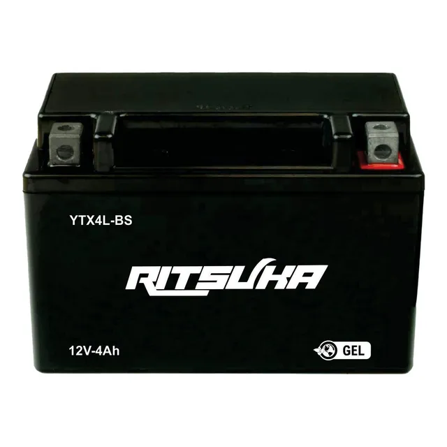 Bateria De Gel Smf Para Moto 12v 4ah 114x70x85 Ytx4l-bs