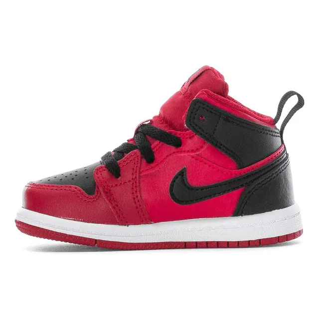 Mid Reverse Bred Gym Rojo Negro-blanco Niño