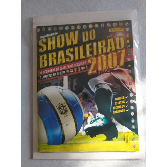 Album Campeonato Brasileiro 2007 Panini P/ Colar