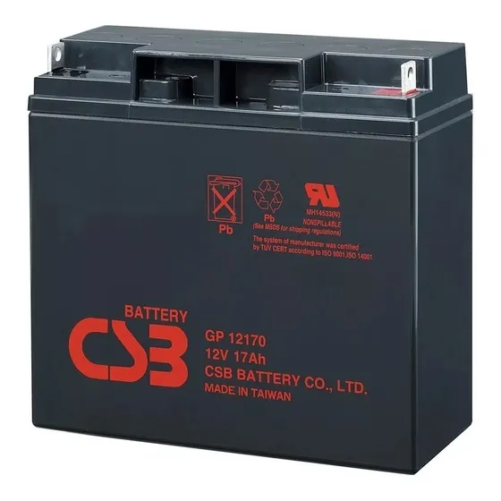 1bateria 12v 17ah Csb No Break Apc Sms Gp12170