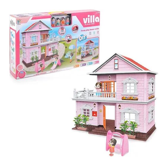 Casa De Muñecas Con Accesorios Villa My Dream House 