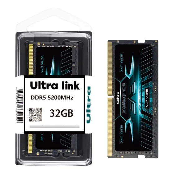 Memória Ram Notebook 32gb Ddr5 5200mhz Ultra Link Dominator