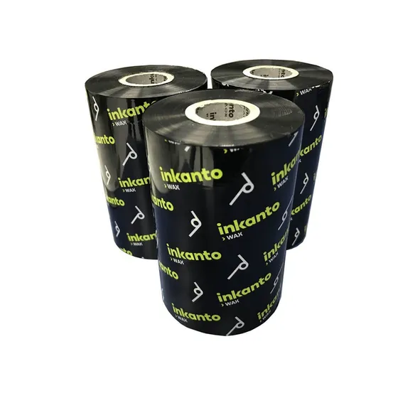 10 Ribbons Cera 110x450 Para Impressoras Zebra S4m Zt230 Tsc