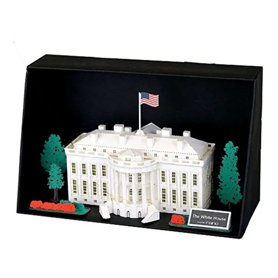 Kit Construccion Papel Nano Casa Blanca