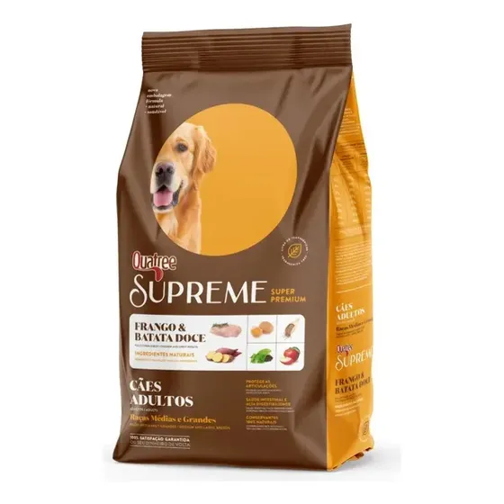 Ração Cachorro Adulto Quatree Supreme 15kg
