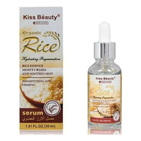 Serum Facial Esencia Arroz Blanqueador 30 Ml Kiss Beauty Momento De Aplicación Día/noche Tipo De Piel Todo Tipo De Piel