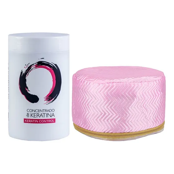 Concentrado Keratina Control Riviera 1kg + Gorra Térmica