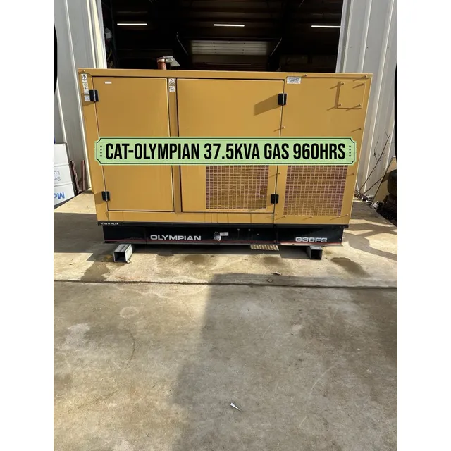 Generador Planta Caterpillar Olympian 37.5kva 960horas
