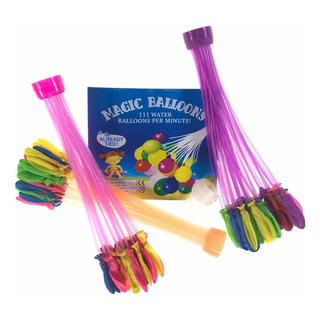 Globos Para Agua 333pzs Magic Balloons Llenado En 60seg Globos Para Agua 333pzs Magic Balloons Llenado En 60seg