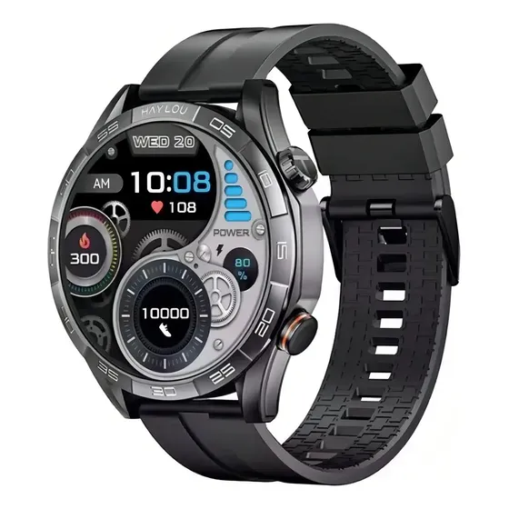 Smartband Haylou Solar 5 com Tela AMOLED de 1.58" e Resistência IP68