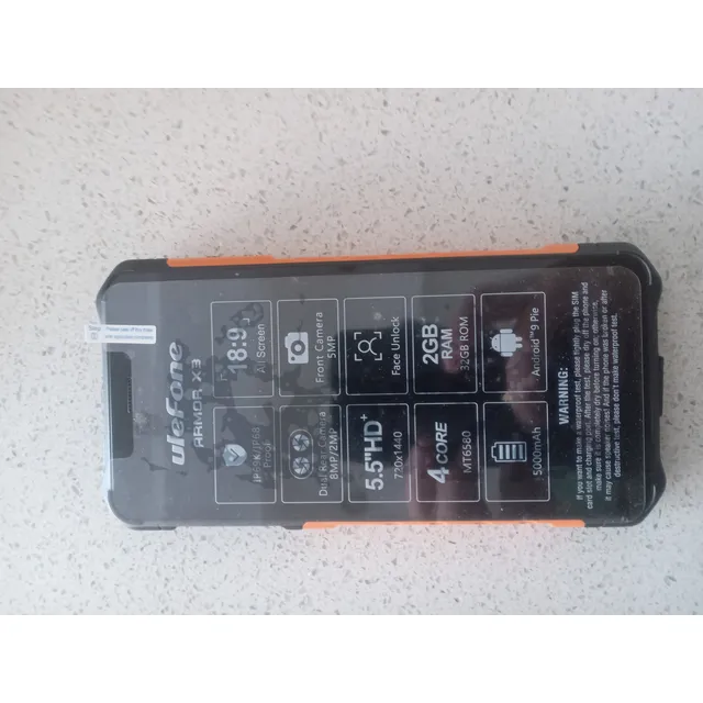 Ulefone Armor X3 Dual Sim 32 Gb Naranja 2 Gb Ram