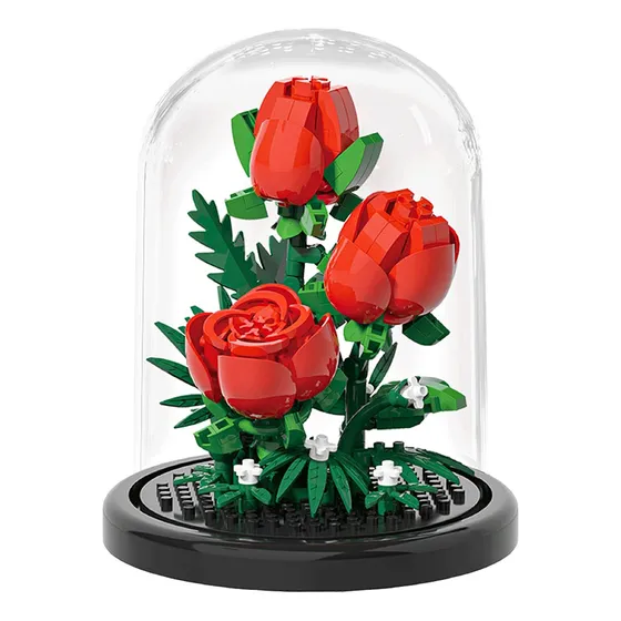 Bloques De Flores Artificiales Para Armar Compatible