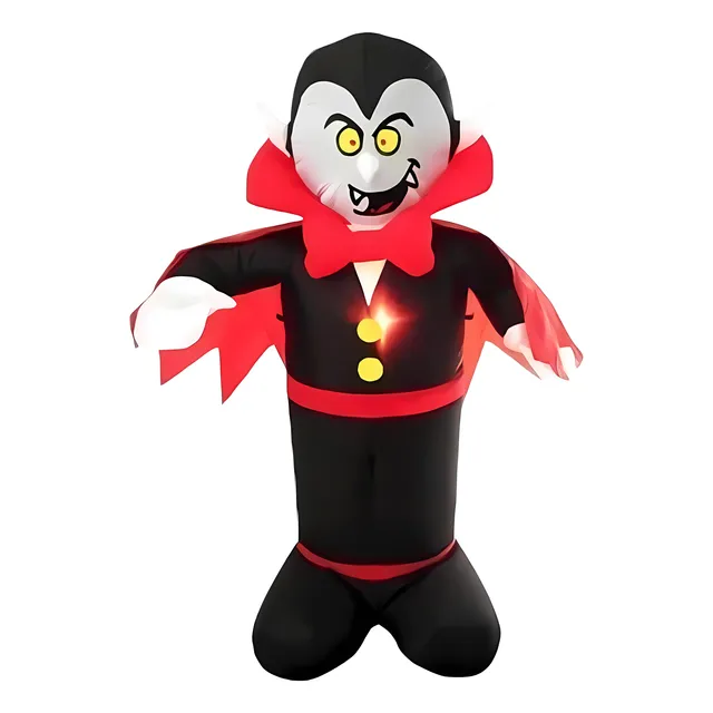 Inflable Draculin 1.2mt Luz Led Halloween Decoracion Adorno