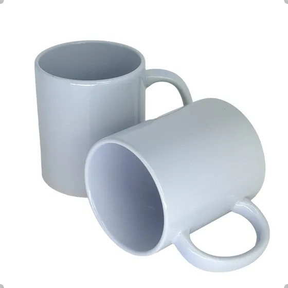 12 Und Caneca Branca Para Sublimação Live Aaa 325ml