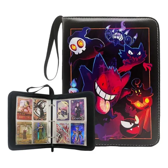 Álbum Carpeta Pokémon Tcg Con Cierre - Capacidad 400
