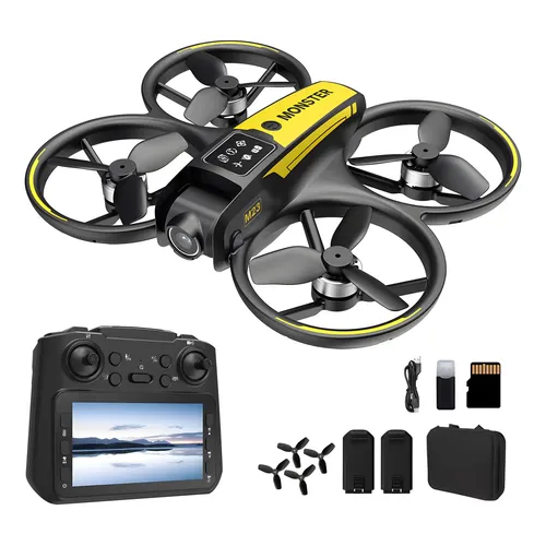 K610 GPS Drone avec 4K Caméra adulte S0NY IMX SD Card, Drones Professionnel avec Moteur Brushless, Transmission 5G WiFi, Smart Return Home, GPS Drone Follow Me, Moins de 249g, Batterie Modulaire
