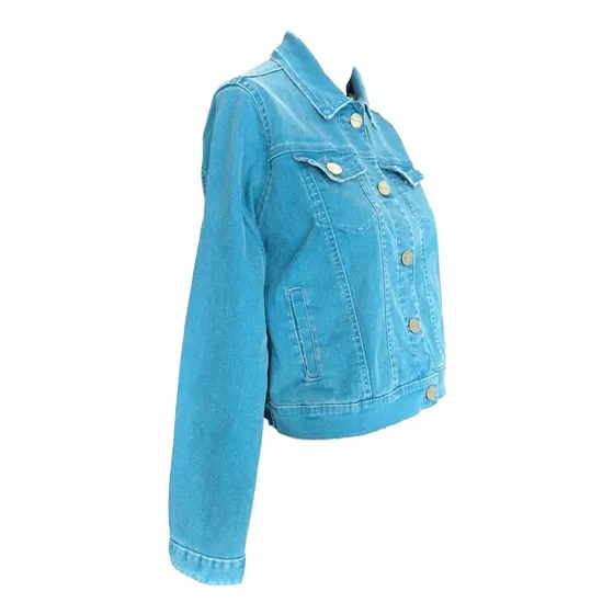 Campera De Jean Corta Elastizada Ossira.art017