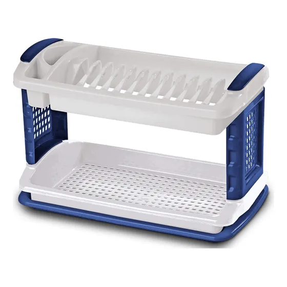 Platera Doble Con Base Alfa Hogar
