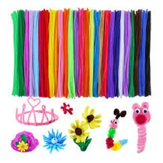100 Limpia Pipas Arma Flores Animales Color Surtidos