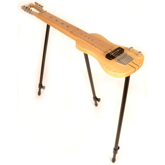 Sx Lap 8 Nat Cadena Steel Guitarra W Free Atril Extraible