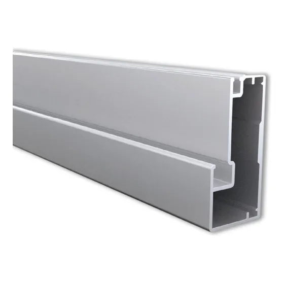Perfil Inter Aluminio Alacena Mueble Cocina Vidrio 20x45 3mt