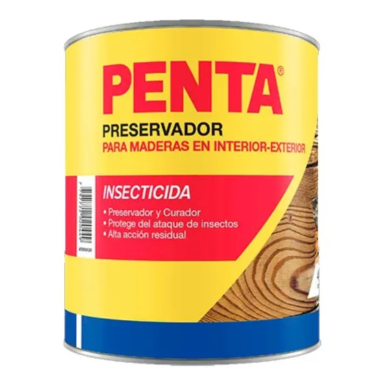 Insecticida Preservador Curador Madera 1lt Penta Int Ext 