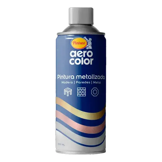 Aerocolor Pintura En Aerosol Metalizada Dorado