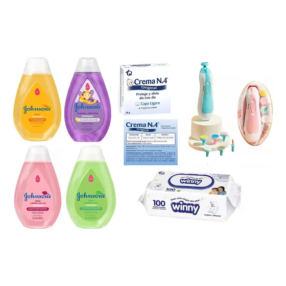 Kit Combo Para Bebe Lima Crema - Unidad a $25975