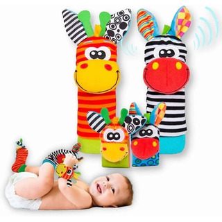 Sonajas Calcetines Y Muñequeras Estimulación Temprana Bebe Sonajas Calcetines Y Muñequeras Estimulación Temprana Bebe
