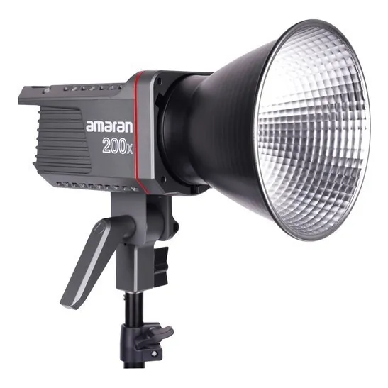 Iluminador Bi Color Aputure Amaran 200x 2700k Até 5600k | Cor Da Estrutura Prata Voltagem 127v/220v