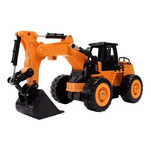 Grua Excavadora A Radio Control Simil Cat 25 Cm Construccion