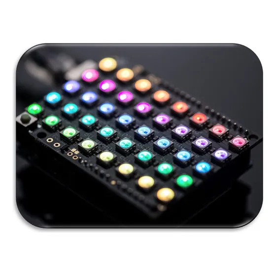 Adafruit Arduino Neopixel Shield, 40 Rgb Led Pixel Matrix