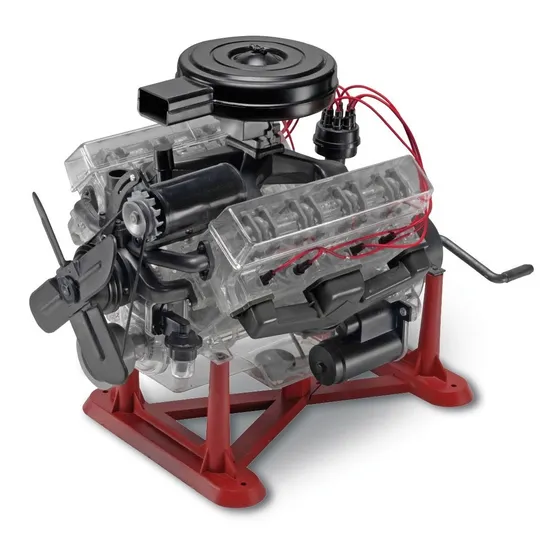 Maqueta Revell Motor V8, Observa Un Motor En Acción!