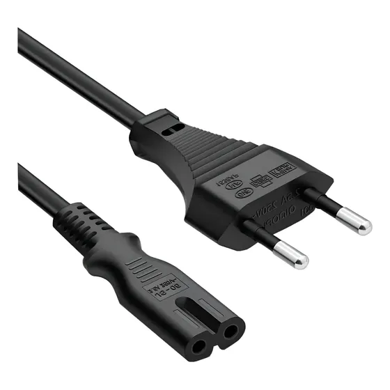 Cable Poder Tipo 8 Enchufe Nacional Gk