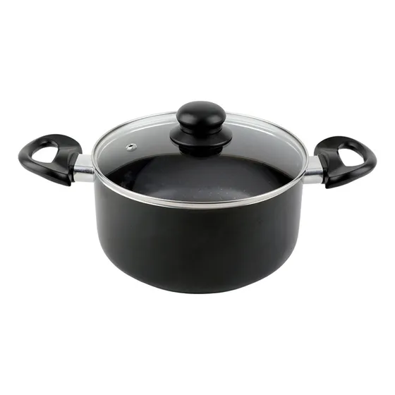 Olla Cacerola Antiadherente Cuori C-black-24 6.1 Lts 24cm
