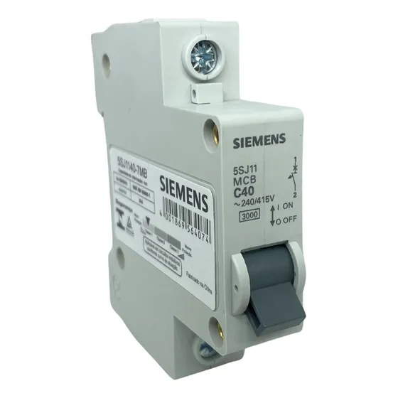 Disjuntor Siemens Unipolar Curva C 40a 50a 63a 5sj